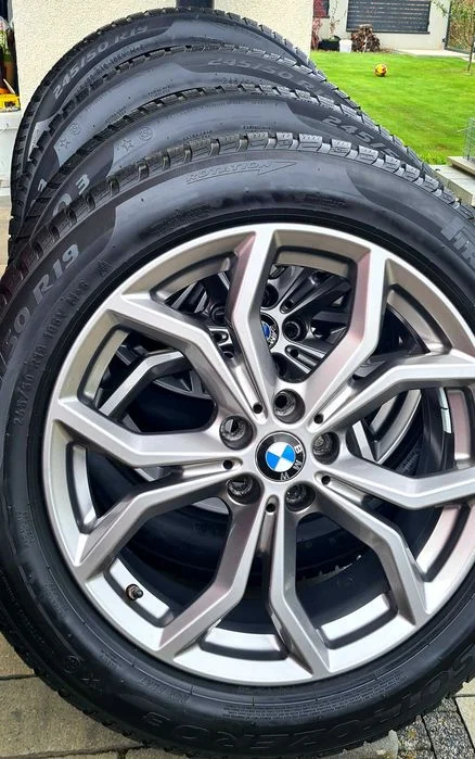 Koła zimowe 19" BMW X3 g01 X4 g02 dot końcówka 2024 Pirelli, bdb stan, czujniki ciśnienia, 245/50 R19 245/50/r19 245/50/19