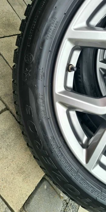 Koła zimowe 19" BMW X3 g01 X4 g02 dot końcówka 2024 Pirelli, bdb stan, czujniki ciśnienia, 245/50 R19 245/50/r19 245/50/19 – zdjęcie 8