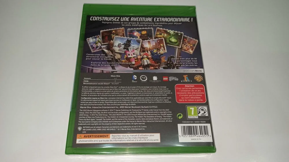 xbox one LEGO PRZYGODA PL po polsku 1-2 graczy Nowa! – zdjęcie 3