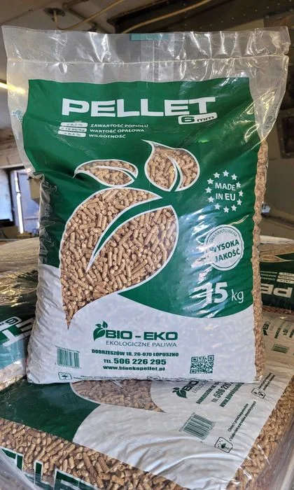 Pellet BIOEKO Dębowo-Sosnowy A1 Certyfikowany 6m Olczyk Barlinek Rurex Kobienia Igła – zdjęcie 3