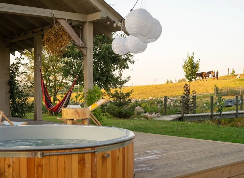 Domek nad jeziorem, Kaszuby, konie, mini SPA na wyłączność – zdjęcie 11