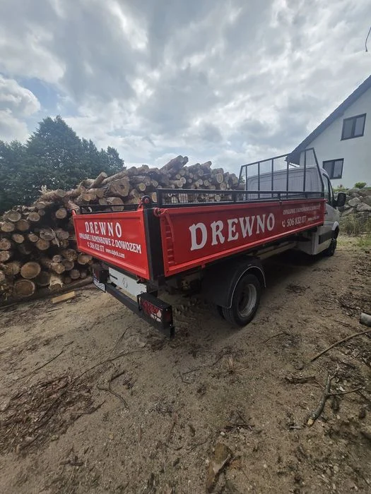 Sprzedam drewno opałowe połupane kominkowe popiłowane pocięte dowóz darmowy gratis Augustów – zdjęcie 4
