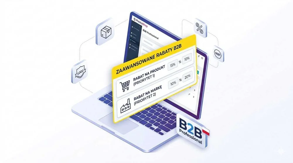 Moduł B2B Prestashop – Zaawansowane Rabaty i Rejestracja