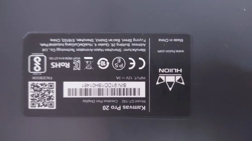 Huion Kamvas Pro 20 (2019) – zdjęcie 3
