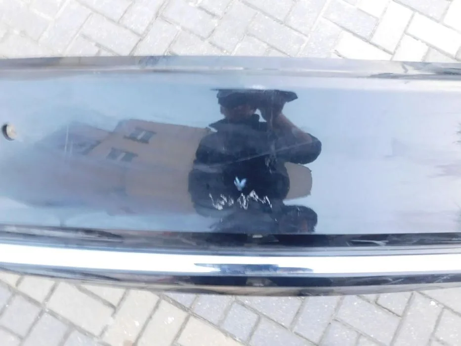 zderzak tylny tył BMW F30 6CYL SCHWARZ CHROM PDC – zdjęcie 8