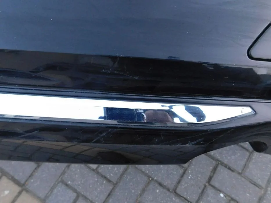 zderzak tylny tył BMW F30 6CYL SCHWARZ CHROM PDC – zdjęcie 11