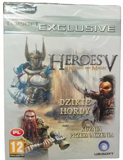 W folii Heroes V 5 PL złota edycja +Dzikie Hordy i Kuźnia przeznaczenia
