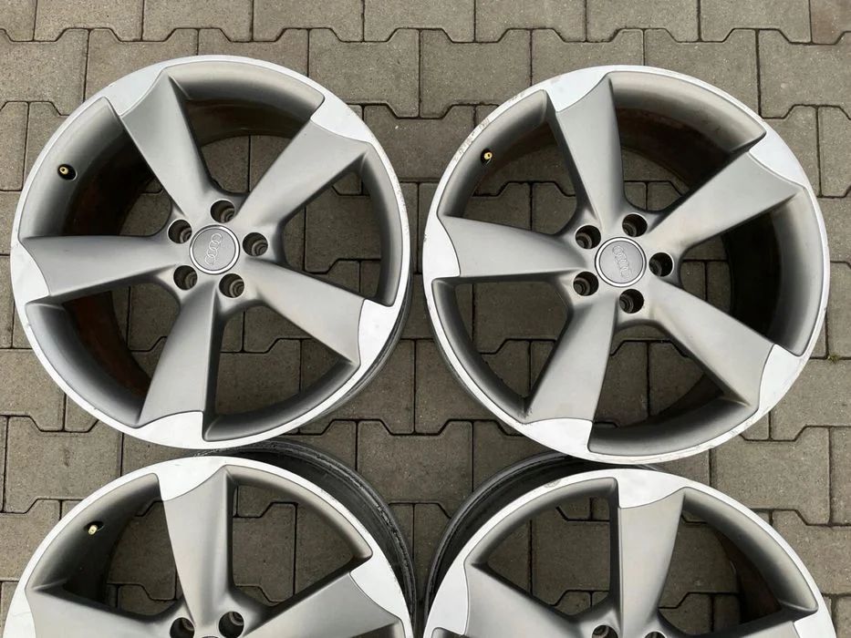 ORYGINAŁ IDEALNE PROSTE Audi 20 Rotor 5x112 i Sprawdzone Jak Nowe A4 A5 A6 A7 RSQ3 Q3 A5 A7 A4 A6 A8 Q5 A3 S3 S4 S5 S6 S7 – zdjęcie 3