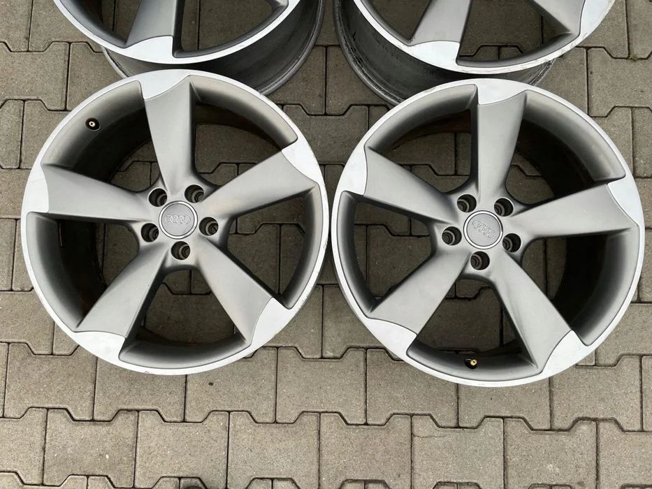 ORYGINAŁ IDEALNE PROSTE Audi 20 Rotor 5x112 i Sprawdzone Jak Nowe A4 A5 A6 A7 RSQ3 Q3 A5 A7 A4 A6 A8 Q5 A3 S3 S4 S5 S6 S7 – zdjęcie 4