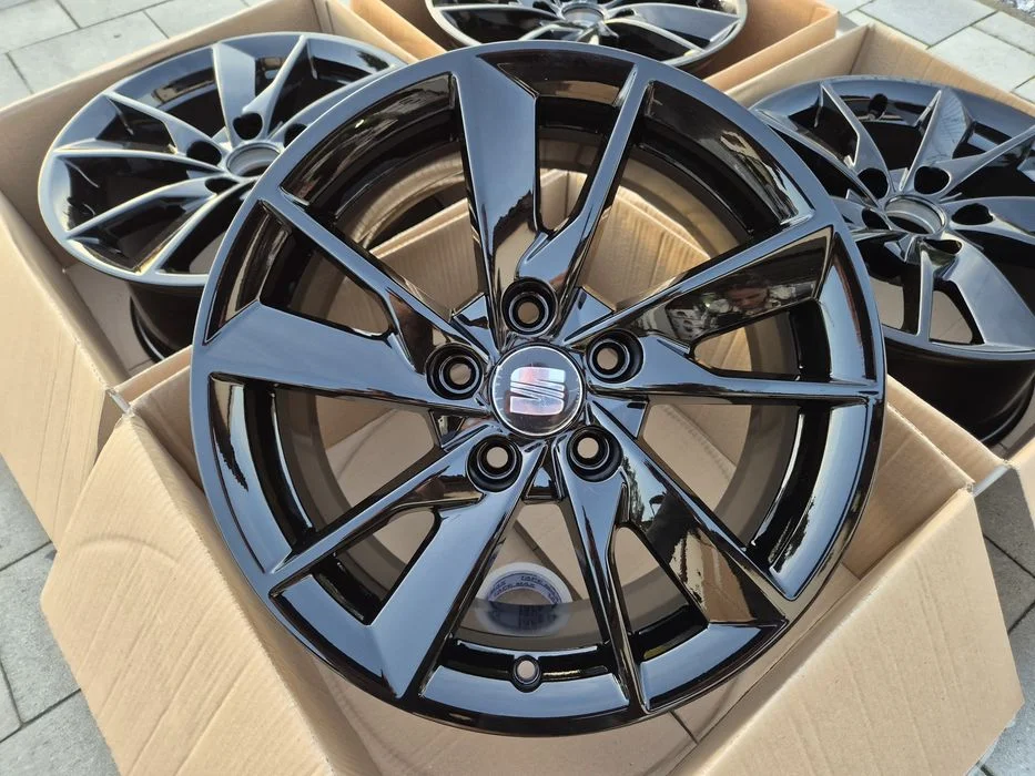 Felgi 16" 5x112 Audi VW Seat Skoda Mercedes MG Mini KGM Cupra Nowe – #A8WC – zdjęcie 4