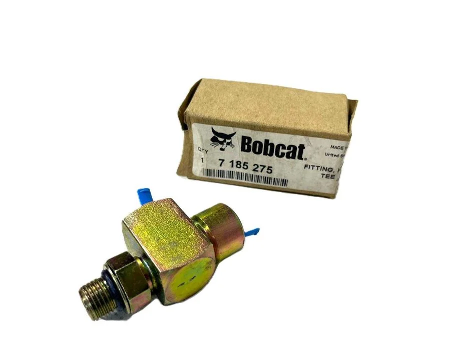Trójnik hydrauliczny 7185275 do koparki minikoparki Bobcat E48, E50Z, E55Z, E25, E26, E42, E45, E50, E55, E60 Oryginał