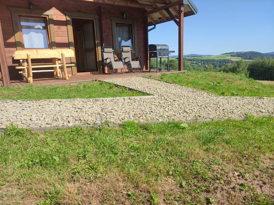 Domki drewniane na wynajem, Stara Wieś koło Limanowej, Beskid Wyspowy, góry, las – zdjęcie 11