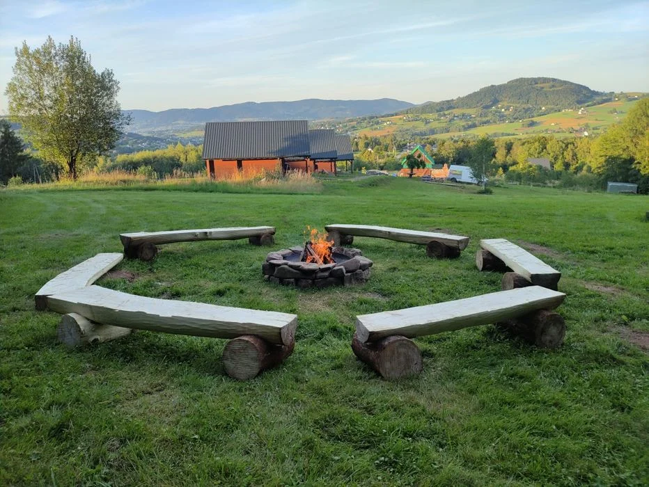Domki drewniane na wynajem, Stara Wieś koło Limanowej, Beskid Wyspowy, góry, las – zdjęcie 9