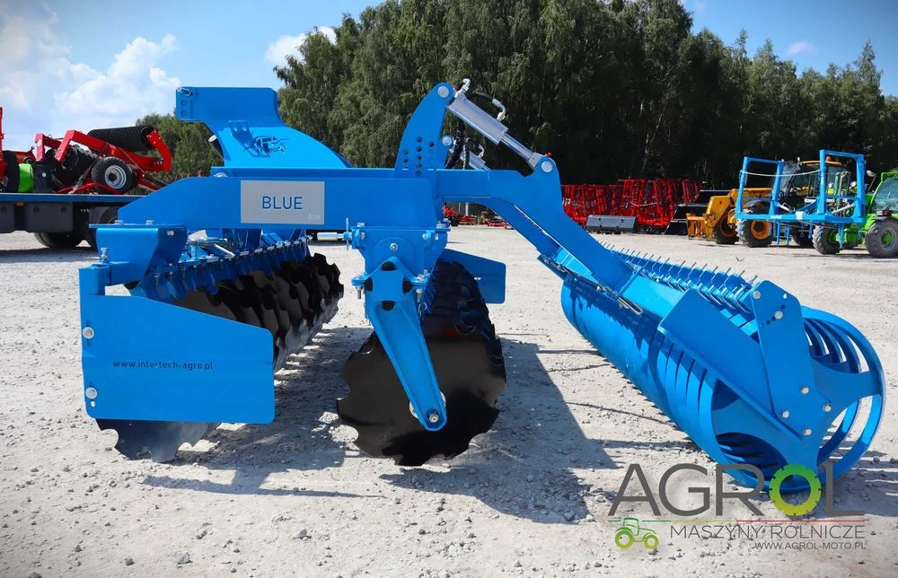 Brona talerzowa ciężka Inter-tech 3m 2000 KG! REGULOWANY KĄT PRACY ! – zdjęcie 5