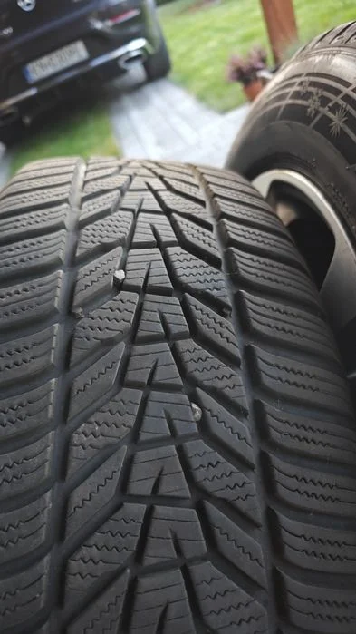 Koła 18" 5x112 Mercedes + Opony zimowe Hancock Winter icept evo 3 235/60/18 – zdjęcie 3