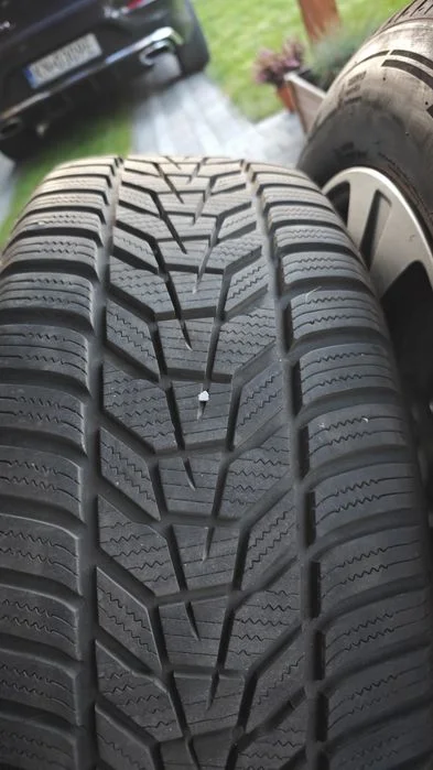 Koła 18" 5x112 Mercedes + Opony zimowe Hancock Winter icept evo 3 235/60/18 – zdjęcie 4