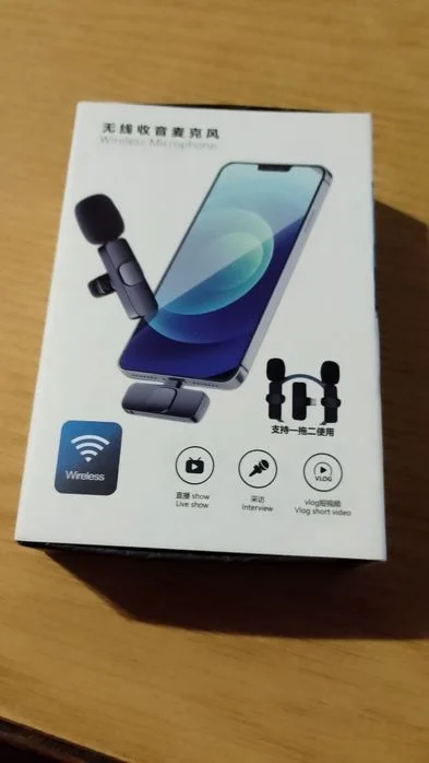 Mikrofon krawtowy Plus odbiornik USB C – zdjęcie 2