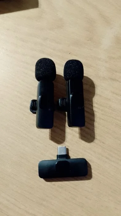 Mikrofon krawtowy Plus odbiornik USB C