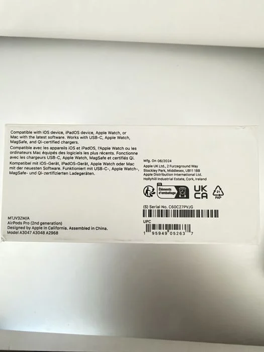 Apple AirPods Pro 2. generacji USB-C – oryginalne – zdjęcie 4