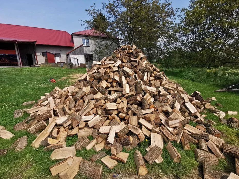 Drewno Opałowe Kominkowe Buk Grab Sezonowany Transport – zdjęcie 8