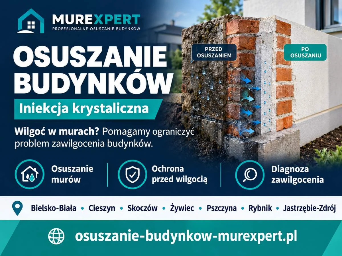Osuszanie budynków Żywiec - osuszanie ścian po zalaniu – zdjęcie 2