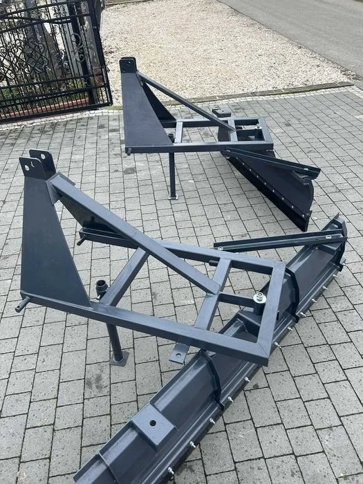 Pług do śniegu na tył ciągnika Spych śnieżny Obrotowy do traktora Guma – zdjęcie 8