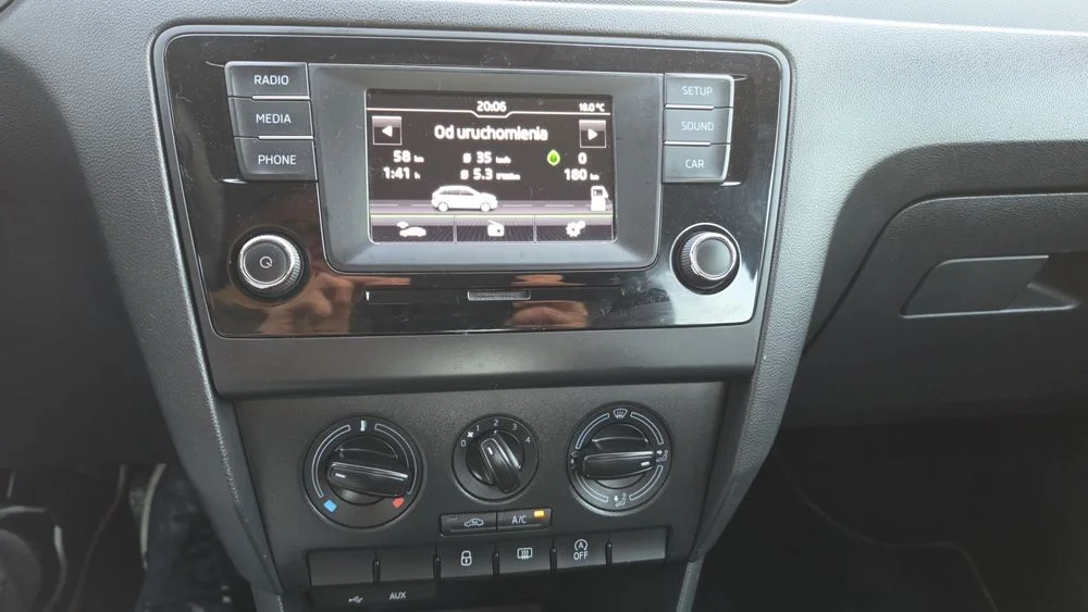 Skoda rapid 1.6 tdi 2015/2016r salon polska – zdjęcie 8