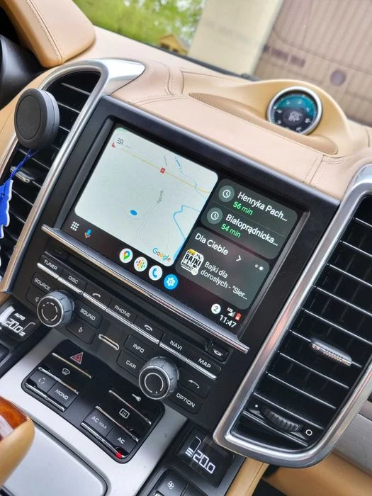 carplay ANDROID AUTO PORSCHE CAYENNE PANAMERA 911 cayman macan boxster – zdjęcie 6