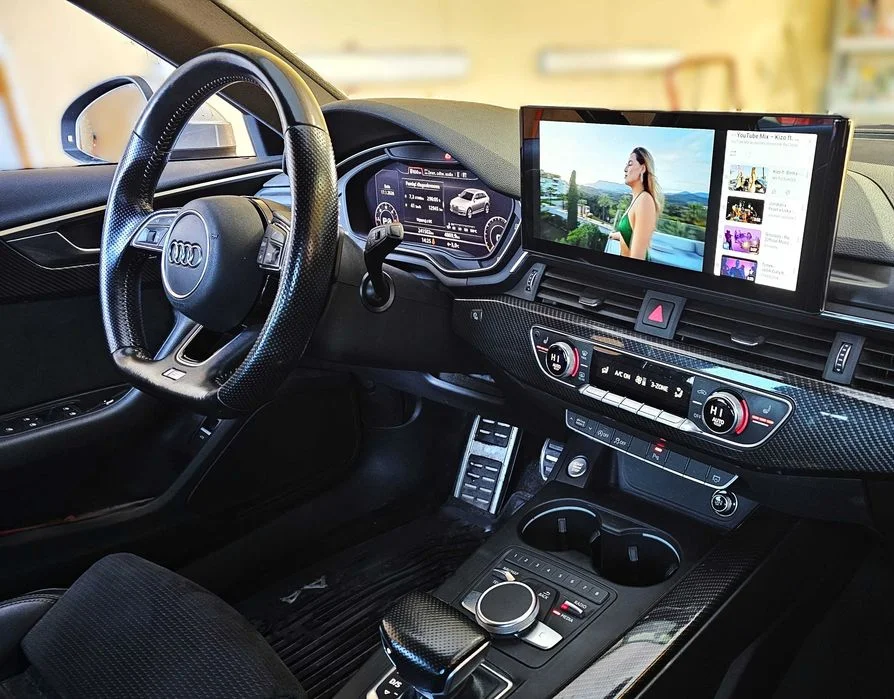 CARPLAY AUDI stacja ANDROID A4 B8 B9 A5 8T F5 A3 8V A6 C6 C7 A8 D3 D4