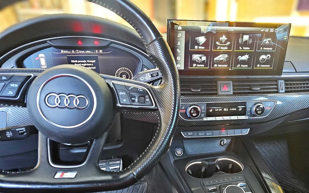 CARPLAY AUDI stacja ANDROID A4 B8 B9 A5 8T F5 A3 8V A6 C6 C7 A8 D3 D4 – zdjęcie 2