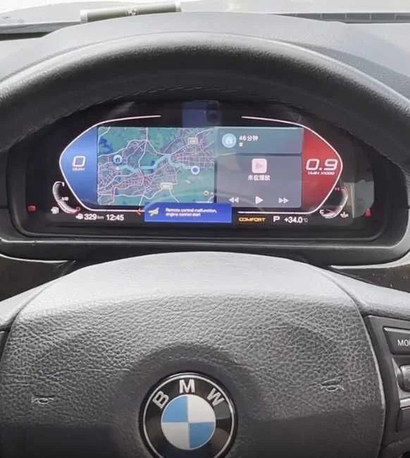 VIRTUAL COCKPIT licznik cyfrowy BMW 3 E90 E91 E92 zegary ekran 11 cali PL + profesjonalny MONTAŻ – zdjęcie 3