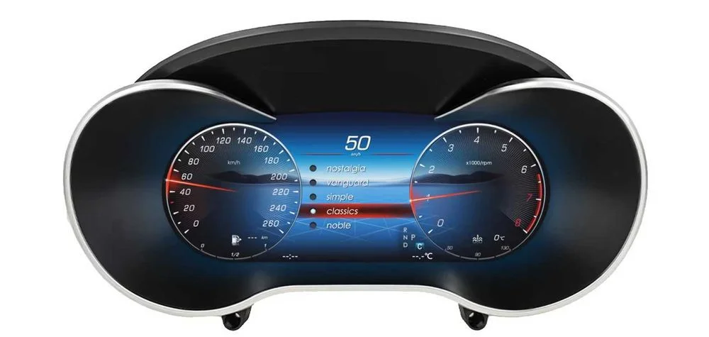 VIRTUAL COCKPIT licznik cyfrowy Mercedes W205 W212 W218 W166 W176 zegary 12.3 cala PL + MONTAŻ – zdjęcie 2