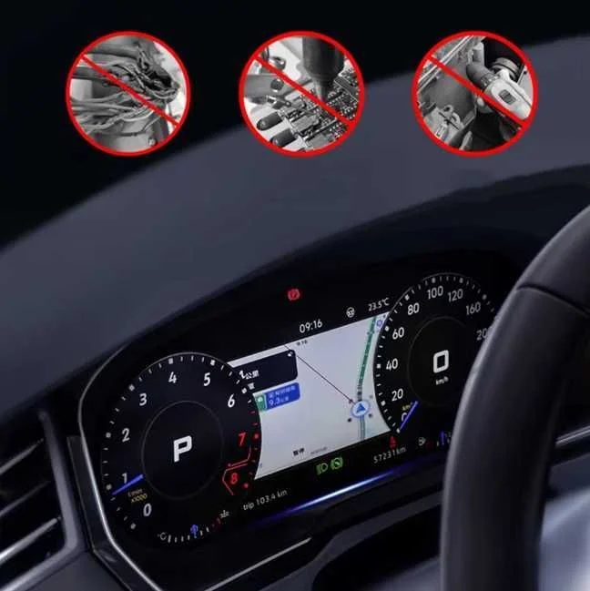 LICZNIK CYFROWY Virtual Cockpit Audi Q3 A1 TT PQ platforma zegary 10.25 cala PL + MONTAŻ – zdjęcie 7