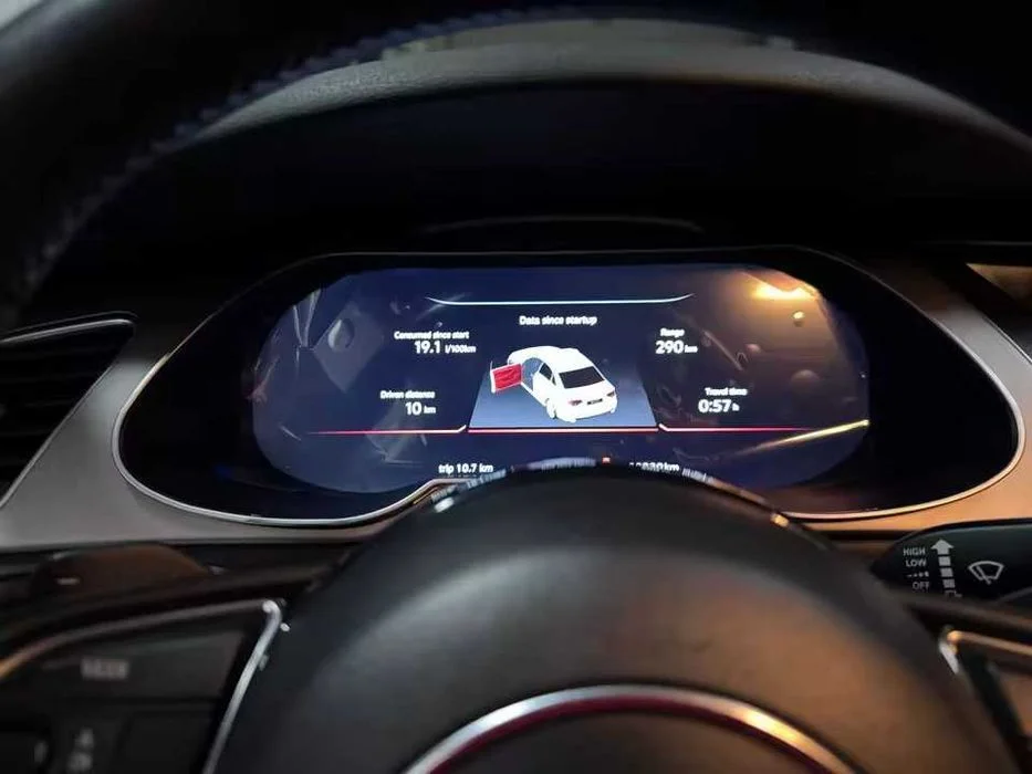 LICZNIK CYFROWY Virtual Cockpit Audi Q3 A1 TT PQ platforma zegary 10.25 cala PL + MONTAŻ