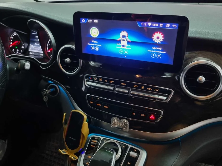 STACJA ANDROID CARPLAY mercedes W218 W209 GLA X156 H247 GLB X247 GLC E – zdjęcie 5