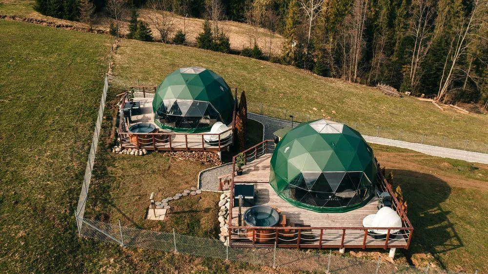 Wolne od dziś Góralski Harem Osada Glamp, jacuzzi, glamping – zdjęcie 3