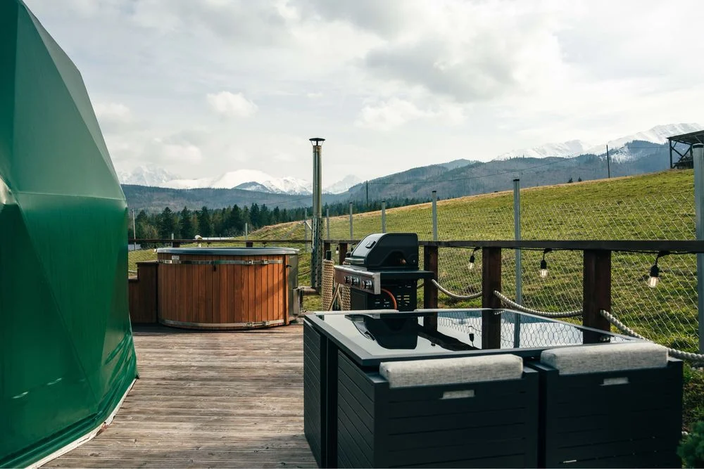 Wolne od dziś Góralski Harem Osada Glamp, jacuzzi, glamping – zdjęcie 4