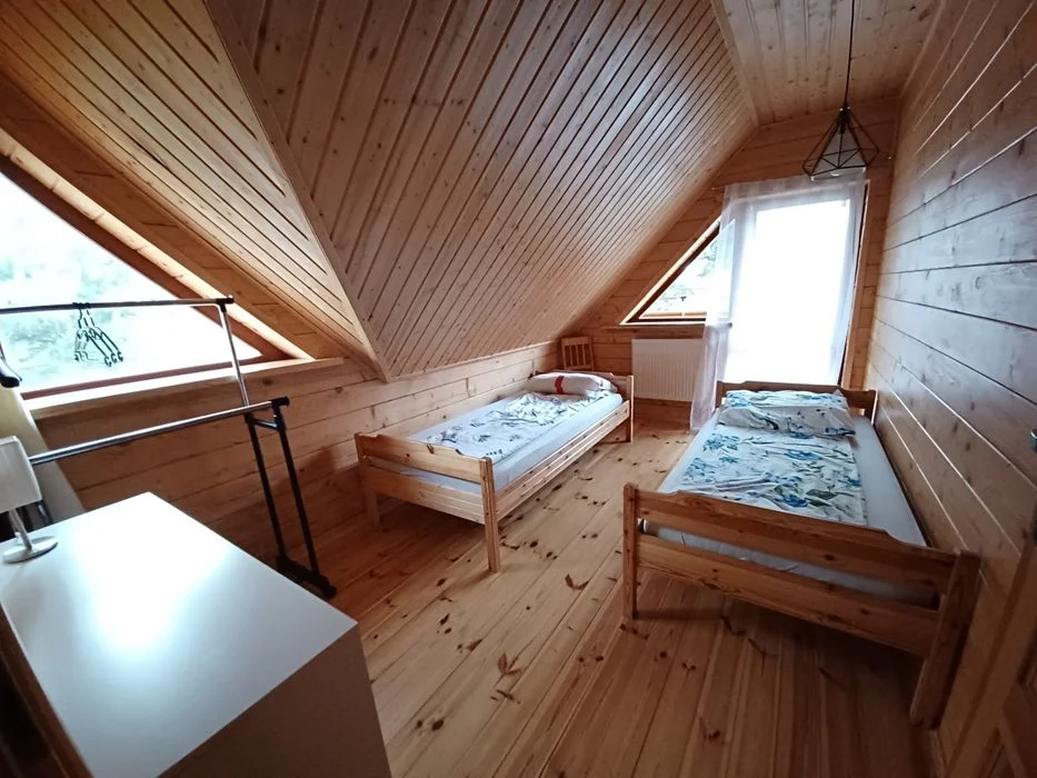 Domek nad jeziorem na Mazurach wynajem coloroczny kominek wolny – zdjęcie 6