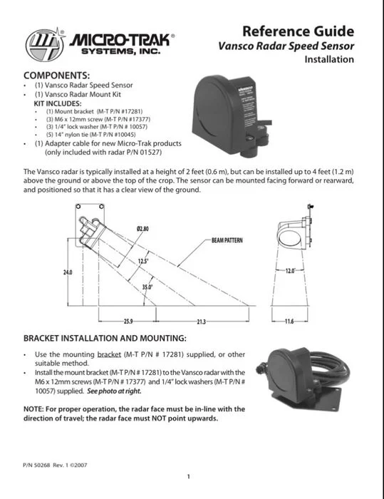 Radar Predkosci Speed Sensor – zdjęcie 2