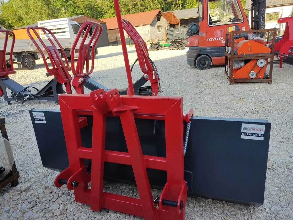 Łyżka łycha szufla szypa na tył ciągnika na tuz traktor kiper – zdjęcie 7