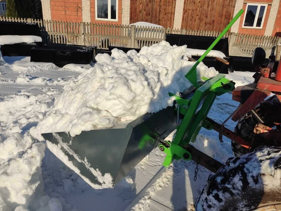 Łyżka łycha szufla szypa na tył ciągnika na tuz traktor kiper – zdjęcie 4