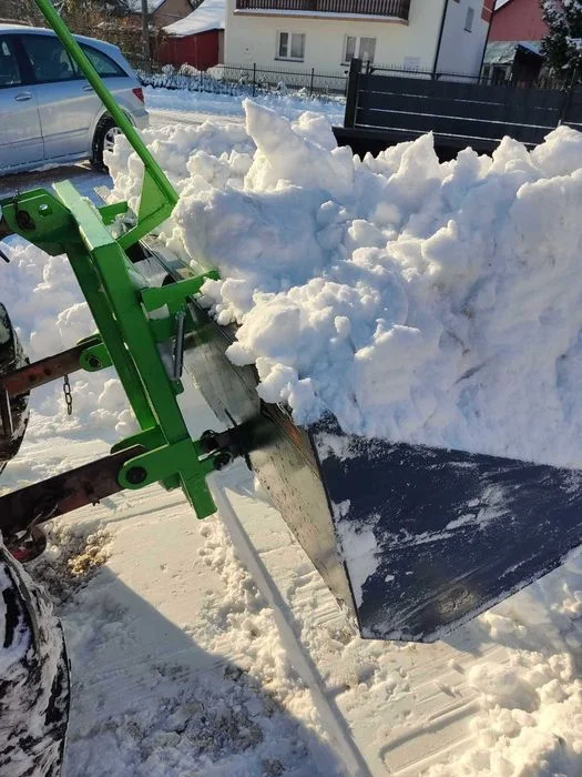 Łyżka łycha szufla szypa na tył ciągnika na tuz traktor kiper – zdjęcie 3