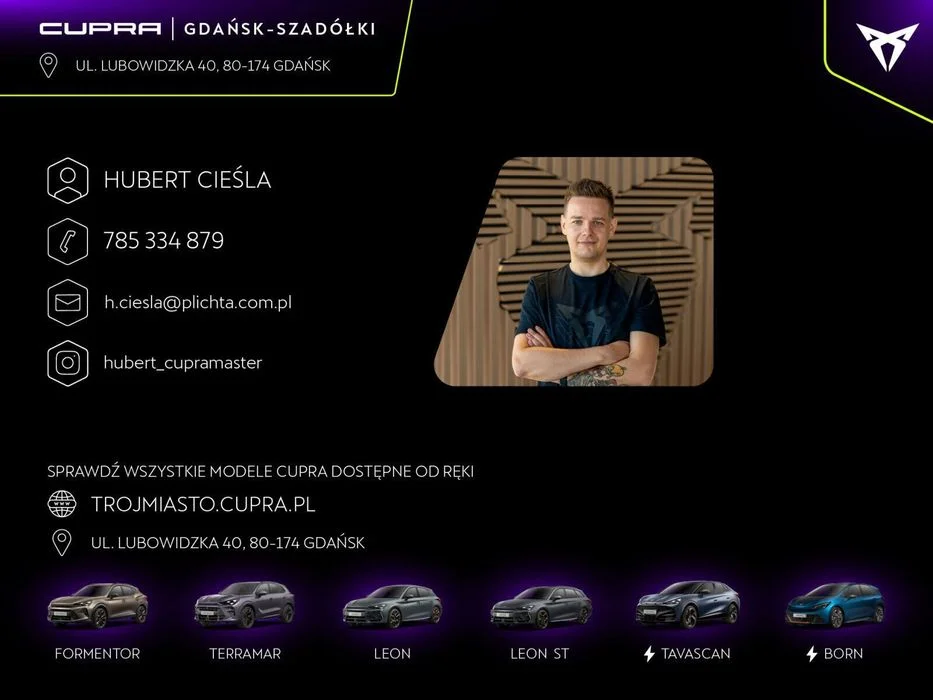 Cupra Formentor Pakiety: Edge, Dynamic Design/ Hak/ 19" felgi miedziane – zdjęcie 8