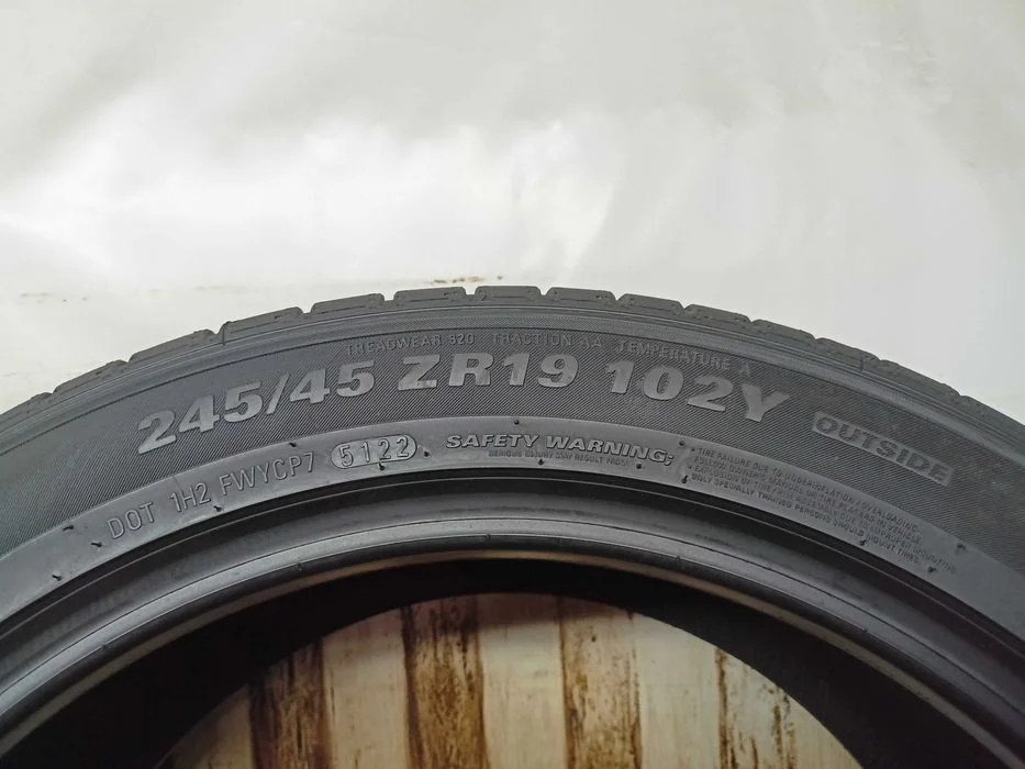 Kumho Ecsta 245/45/19 22r. 102Y Nowe (3385) – zdjęcie 4