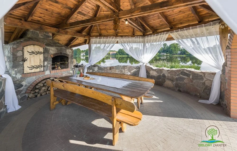 Domek nad jeziorem Mazury sauna i bania – zdjęcie 7