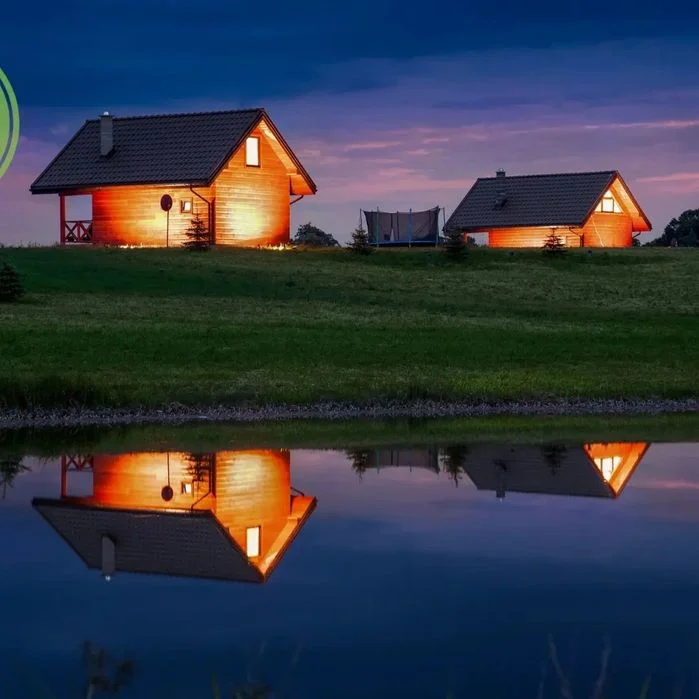Domek nad jeziorem Mazury sauna i bania