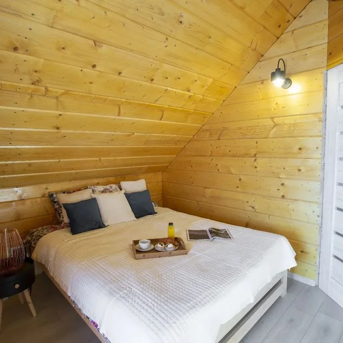 Domek nad jeziorem Mazury sauna i bania – zdjęcie 10