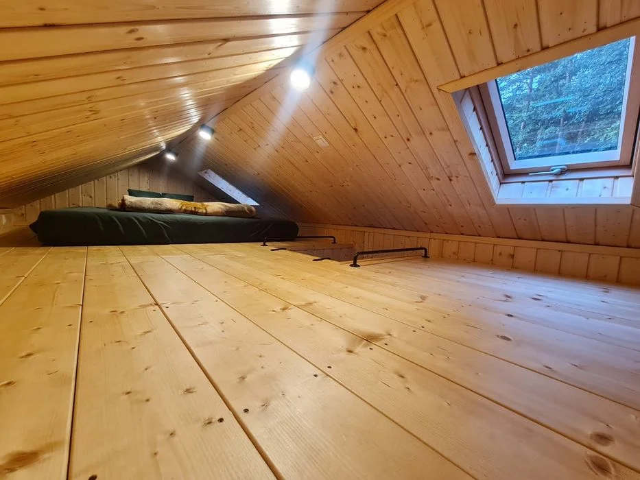 Nowoczesny domek w lesie – Jacuzzi – Balia – Sauna – Taras – Prywatne SPA – zdjęcie 7