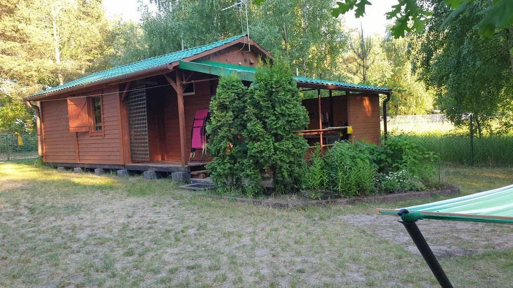Domek nad jeziorem 4-6os 40m2 62-550 Zygmuntowo wolne, las, psy, KLIMATYZACJA, wolne weekend 9-11.10