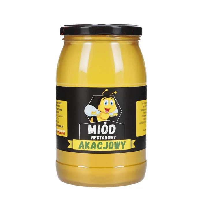 Miód Akacjowy 1,2kg możliwa dostawa